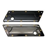 Carl Brouhard Designs Carl Brouhard Bomber Saddlebag Latch Cover For Harley Touring 1993-2013