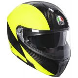 AGV Helmets AGV Sportmodular Carbon Hi-Viz Helmet