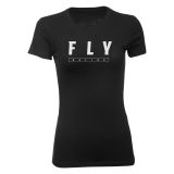 Fly Racing Dirt Logo Womens T-Shirt