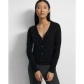 Theory V-Neck Cardigan in Regal Wool