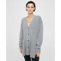 Theory Long Cardigan in Cashmere