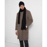 Theory Camden Scarf in Ribbed Cashmere