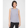 Theory Shell Top in Silk Georgette