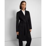 Wrap Coat in Double-Face Wool-Cashmere