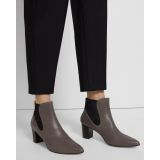 Theory Jookin Pull-On Bootie in Leather