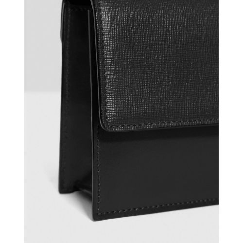 띠어리 Theory Shoulder Box Bag in Leather