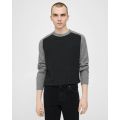 Theory Toby Crewneck Sweater in Wool-Cashmere