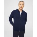 Theory Hilles Full-Zip Hoodie in Cashmere