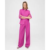 Theory Pleated Low-Rise Pant in Stretch Wool