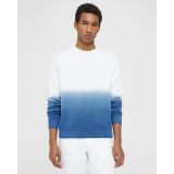 Theory Mack Crewneck Sweater in Dip-Dyed Cotton