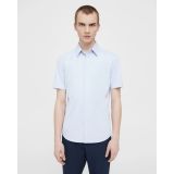 Theory Irving Short-Sleeve Shirt in Structure Knit