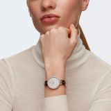 Swarovski Cosmopolitan watch, Swiss Made, Metal bracelet, Rose gold tone, Rose gold-tone finish