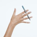 Swarovski Ballpoint pen, Light blue, Chrome plated