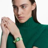 Swarovski Watch, Silicone strap, Green