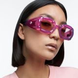 Swarovski Sunglasses, Statement, SK0335 72U, Pink