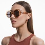Swarovski Sunglasses, Oval shape, SK0360 45G, Gold tone