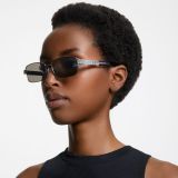 Swarovski Sunglasses, Mirror, SK0389 14C, Silver tone