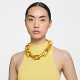 Swarovski Lucent necklace, Statement, Yellow