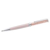 Swarovski Crystalline ballpoint pen, Pink, Pink lacquered, Chrome plated