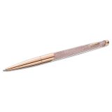 Swarovski Crystalline Nova ballpoint pen, Rose gold tone, Rose gold-tone plated