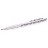 Swarovski Crystal Shimmer ballpoint pen, Pink, Pink lacquered, Chrome plated