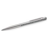 Swarovski Crystal Shimmer ballpoint pen, Silver tone, Chrome plated