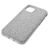 Swarovski High smartphone case, iPhone 12 mini, Silver tone