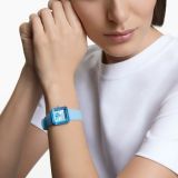 Swarovski Watch, Silicone strap, Blue