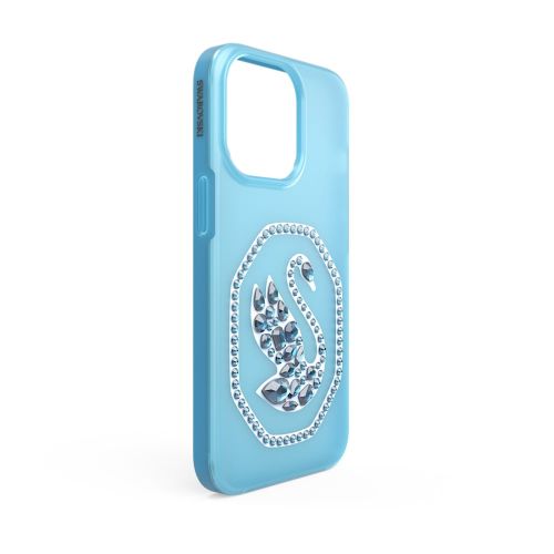 스와로브스키 Swarovski Smartphone case, Swan, iPhone 13, Blue