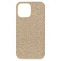 Swarovski High smartphone case, iPhone 13 Pro Max, Gold tone