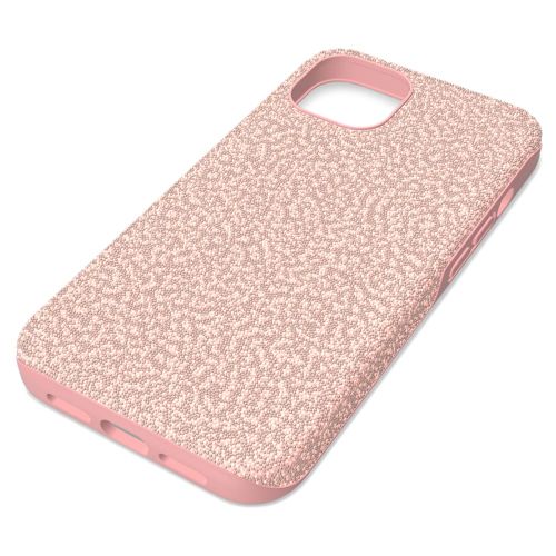 스와로브스키 Swarovski High smartphone case, iPhone 13, Pale pink