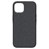 Swarovski High smartphone case, iPhone 14, Black