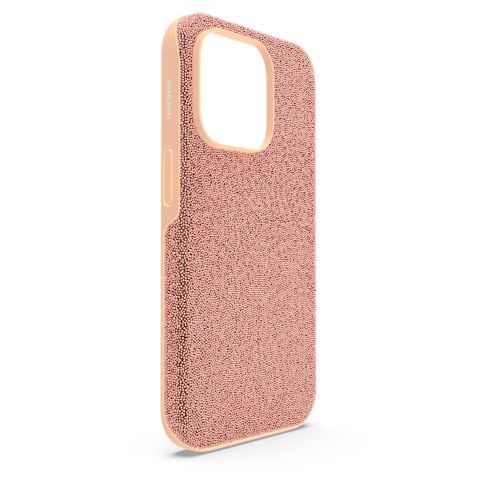 스와로브스키 Swarovski High smartphone case, iPhone 14 Pro, Rose gold tone