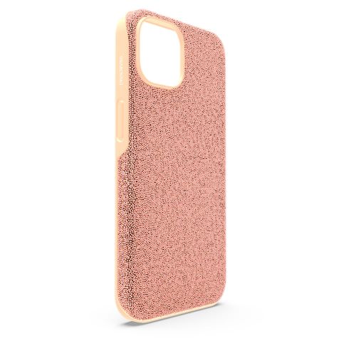 스와로브스키 Swarovski High smartphone case, iPhone 14, Rose gold tone
