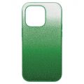 Swarovski High smartphone case, iPhone 14 Pro, Green