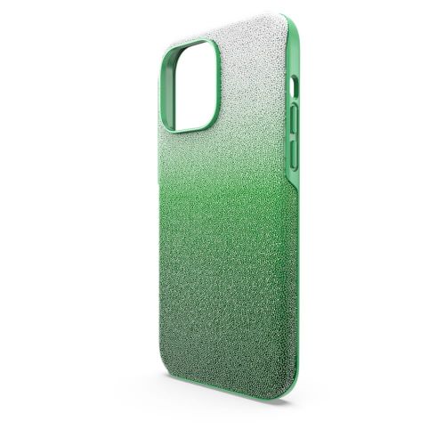 스와로브스키 Swarovski High smartphone case, iPhone 14 Pro Max, Green