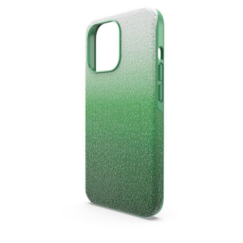 스와로브스키 Swarovski High smartphone case, iPhone 13 Pro, Green