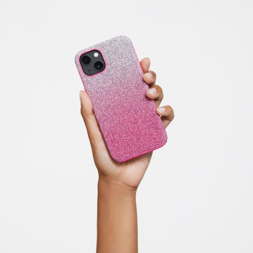 스와로브스키 Swarovski High smartphone case, iPhone 13, Pink