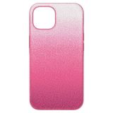 Swarovski High smartphone case, iPhone 14, Pink