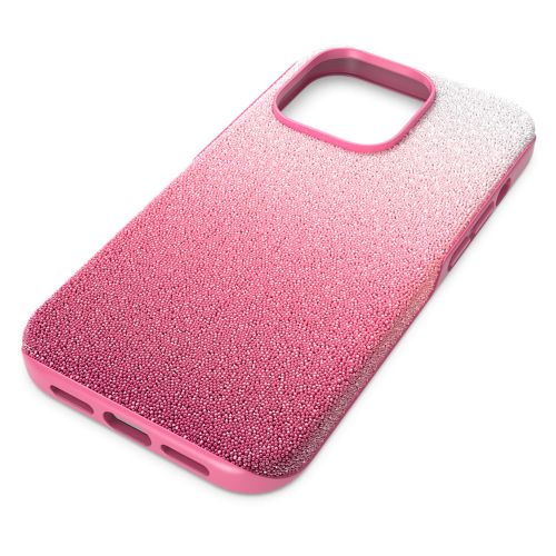 스와로브스키 Swarovski High smartphone case, iPhone 14 Pro, Pink