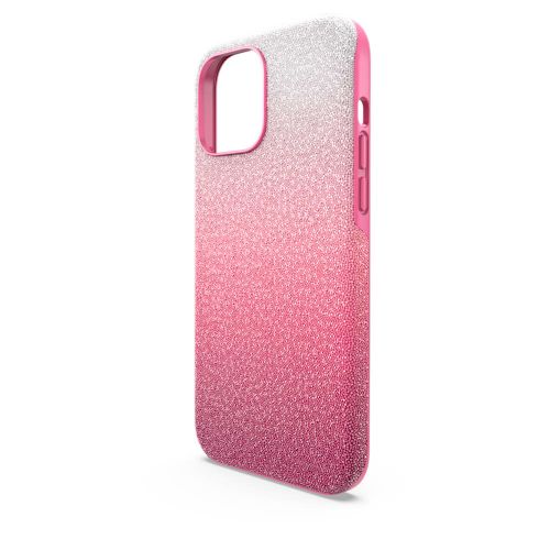 스와로브스키 Swarovski High smartphone case, iPhone 13 Pro Max, Pink