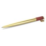 Swarovski Alea ballpoint pen, Red, Gold-tone plated