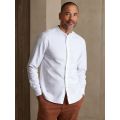 Slim Linen-Cotton Shirt