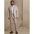 Tailored-Fit Pinstripe Suit Trouser