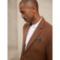 Tailored-Fit Cotton-Linen Suit Jacket