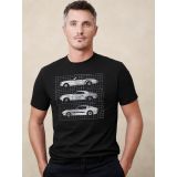Three Cars Graphic T-Shirt