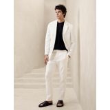 Tailored-Fit Linen-Cotton Suit Jacket