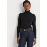 Womens Ribbed Turtleneck Sweater