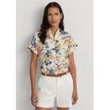 Relaxed Fit Floral Short Sleeve Shirt