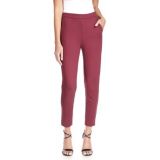 Womens Solid Pull On Trousers